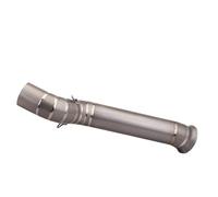 SPAMFAFGHQ Slip On For CFMOTO 800MT 800 Mt CF800-5A 2021 2022 2023 2024 Motorcycle Exhaust Escape Moto Modify Titanium Alloy Middle Tube Link Pipe(Titanium Alloy A)