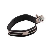 SPAMFAFGHQ Universal Motorcycle Exhaust Clamp Exhaust Pip Supporting Bracket Fixed Ring Hanger Band Fixture Support Bracket Accessories(Style C)