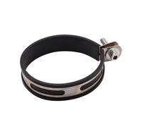 SPAMFAFGHQ Universal Motorcycle Exhaust Clamp Exhaust Pip Supporting Bracket Fixed Ring Hanger Band Fixture Support Bracket Accessories(Style B)