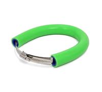 SPAMFAFGHQ Universal Motorcycle Exhaust Pipe Protector Guard Motocross Escape Moto Muffler Heat Shield Cover Anti-hot(Green)