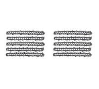 Spamietz 10Pcs Mini Chainsaw Chain for 6 Inch Chainsaw Chain Guide Saw Chain Replacement Portable Saw Chain