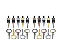 Spamietz 20 Pcs Metal Bottle Opener & Wine Stopper Blank Stainless Steel Flat Bottle Opener Inserts Kit Beer Opener Hardware