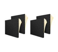 Spamietz 24 Pack Self Adhesive Acoustic Foam Panels Fireproof Soundproofing Treatment Wall Panel,Reduce Noise Foam for Studio,Etc