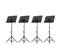 Spamietz 4X Metal Music Stand Detachable Musical Instruments for Piano Violin Guitar Sheet Music Guitar Parts Accessories