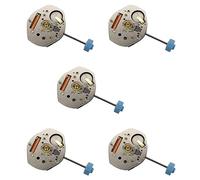Spamietz 5 x Replacement Quartz Watch Movement Repair Accessory with Rod for RONDune 762, As Shown