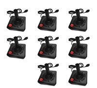 Spamietz 8X Gaming Joystick Controller for 2600 Game Rocker with 4-Way Lever and Single Action Button Retro Gamepad