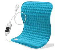SPANCARE PHARMACEUTICALS Electric Heating Pad for Back, Neck, Shoulder Pain Relief, Green, Waist Wrap (Teal Blue)