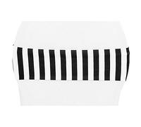 Spandex Banquet Chair Cover - 13cm x 30cm | Black & White | 1 Pc.