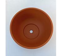 Spang Classic Ribbed Terracotta Planter Bowl - 19.5cm W x 9.5cm H (RB19) (1 Pot)