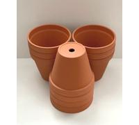 Spang Classic Terracotta Plant Pots 17.5cm W x 15.5cm H [F17] (Pack of 10 )