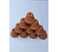 Spang Mini Terracotta Pots - 5.7cm W x 5.0cm H (F6) (Pack of 25)