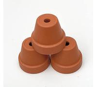 Spang Traditional Terracotta Plant Pots 7cm W x 6cm H (F7) Pack of 3