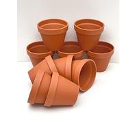 Spang Traditional Terracotta Plant Pots 9cm W x 8cm H [F9] ( Pack of10)