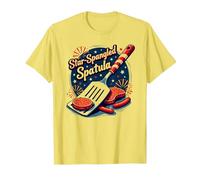 Spangled Spangled Spatula T-Shirt, Men, Lemon Yellow, Medium