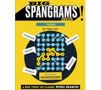 SPANGRAMS Word Search Puzzle Book For Adults - LARGE PRINT featuring PUZZLES + CLUES + ANSWERS: A New Twist on Classic Word Search