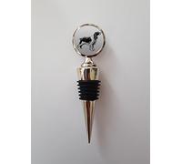 Spaniel Dog Polished Metal Wine Bottle Stopper Ideal Birthday Keepsake Gift N641