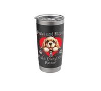 Spaniel Paws and Kisses Make Everything Better Stainless Steel Insulated Tumbler
