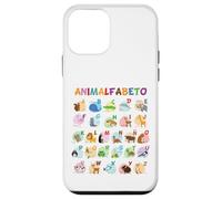 Spanish ABC Animals Identification A-Z of Animals Alphabet Case for iPhone 12 mini