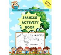 Spanish Activity Book for Kids: Play and Learn Spanish | Summer Edition