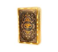 Spanish and English Golden Foil Tarot Deck with Guidebook - 78 PVC Spiritual Cards Waterproof Wrinkle Resistant