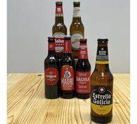 Spanish Beer Gift Set - 6 Authentic Spanish Beers, Premium Mixed Selection