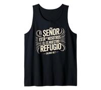 Spanish Bible Verse “El Señor Está Con Nosotros” Psalm 46:7 Tank Top