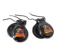 SPANISH BLACK CASTANETS FOR ADULTS. CASTANETS FLAMENCO DANCE. made of solid wood. super torro