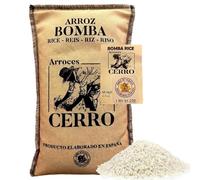 Spanish Bomba Rice D.O. Valencia by The Black Hoof | Arroz Bomba D.O. Valencia | 1 kg of Premium Paella Rice | Ideal for Mediterranean dishes | The White Rice from Spain