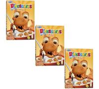Spanish breakfast cereals dinosaurs mini galletas cucharadas 3x 350g