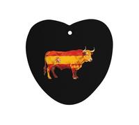 Spanish Bullfighting Car Air Freshener Aromatherapy Tablets Hanging Scented Cards for Rooms Bathrooms Wardrobe Love form