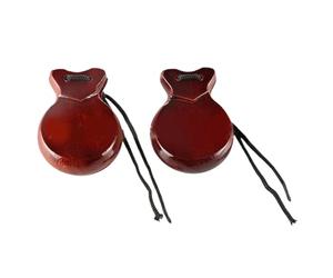 Spanish Castanets - Wooden Instrument Set for Children | Creative Portable Percussion for Children's Themed Parties, Kindergarten Theatre Performance, Ancient Music Activities, Practice Rhythm and A