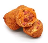 Spanish Chorizo Croquettes 1kg Frozen | Authentic Croquetas de Chorizo | Ready to Cook Tapas Appetizers | Party Food Snacks