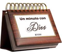 Spanish Christian Bible Verse Perpetual Calendar | Rustic Wood Grain Design | 365 Daily Inspirational Quotes & Scripture in Español | Flip Desk Calendar for Home & Office Decor | Religious Gift