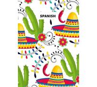Spanish Class Composition Notebook: College-Ruled Lined w/ Mexican Cover Design