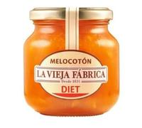 Spanish Diet Peach Jam Bundle - Pack of 3 x 280g Glass Jars - No Added Sugar - Authentic Traditional Recipe with Real Fruit Pieces