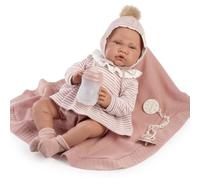 Spanish Doll Lua With Blanket And Bottle 42cm Antonio Juan Genuine Toy Gift Chil