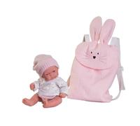 MuÑecas Antonio Juan Pitu With Backpack For You Doll Pink Kids