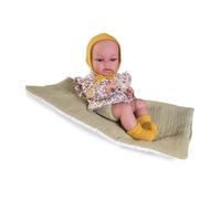 MuÑecas Antonio Juan Newborn Baby Toneta Bed Baby Doll Beige Kids