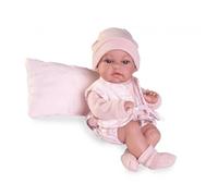 MuÑecas Antonio Juan Toneta Posturitas Vest Baby Doll 34 Cm Pink Kids
