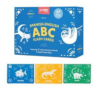 Spanish-English ABC Flash Cards: Featuring 27 Latin American Animals in a Papel Picado Design: 6 (Si Sabo Kids)