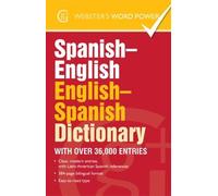 Spanish-English, English-Spanish Dictionary : With over 36,000 entries