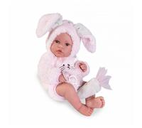 MuÑecas Antonio Juan Newborn Erika Bunny Baby Doll Pink Kids
