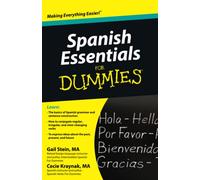 Spanish Essentials For Dummies (Latin American Spanish)