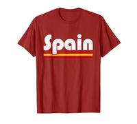 Spanish Fan Retro Spain Flag T-Shirt