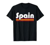 Spanish Fan Retro Vintage Spain Flag T-Shirt