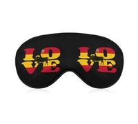 Spanish Fighting Toro Bull Lover Funny Eye Mask for Sleep with Adjustable Strap Blocks Light Eye Shade Cover
