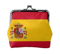 Spanish Flag Coin Purses, Change Purse Wallets, For Festivals And Special Occasions, Black, One Size, Art Deco