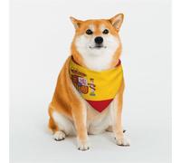 Spanish Flag Dog Bandana for Small Medium Large Dogs, Cat Dogs Kerchief Triangle Bibs Scarf for Girl Or Boy