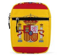 Spanish Flag Mini Crossbody Bag for Women Men | Small Sling Shoulder Bags with Adjustable Strap for Outdoors Travel Hiking