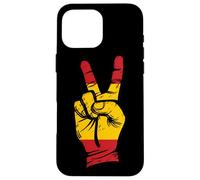 Spanish Flag Piece Sign Spain Colors Case for iPhone 16 Pro Max